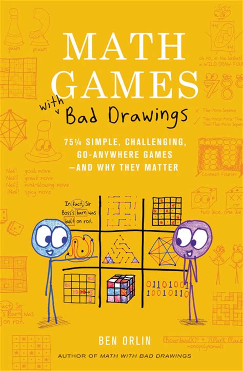 math games with bad drawings.